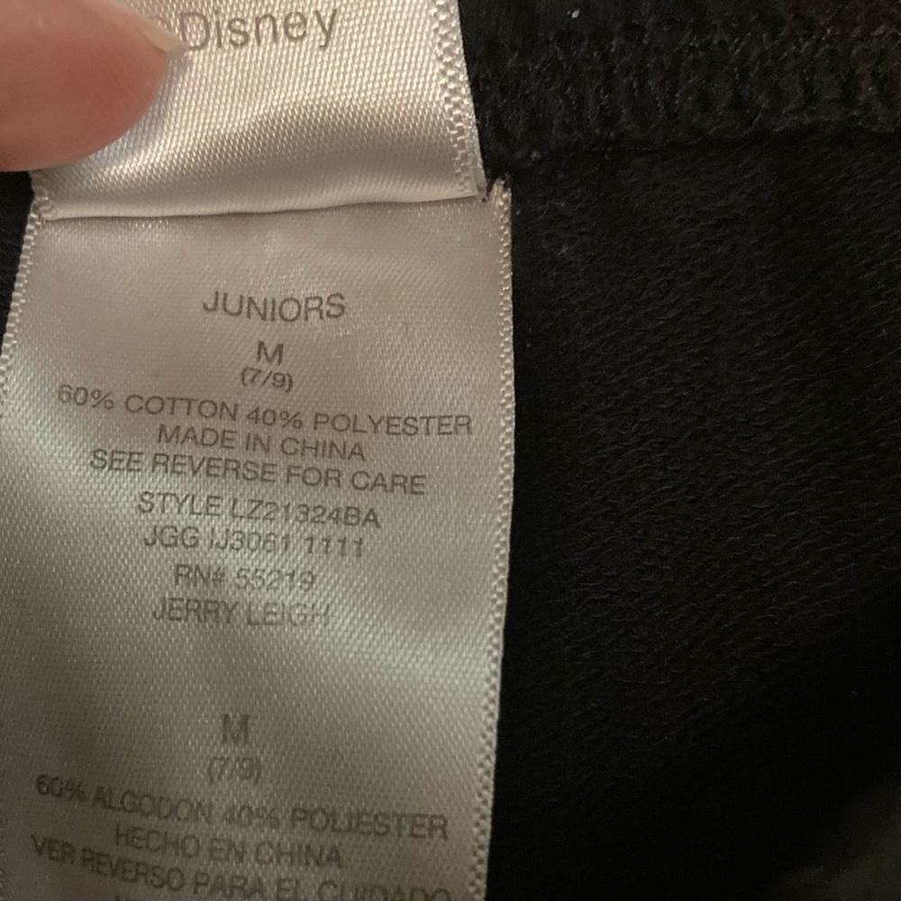 Disney Mickey Mouse pant Size 7/9‎ Joggers Drawstring Crop Ankle - Picture 3 of 3